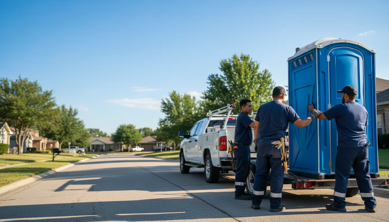 Portable Toilet Rental in Campti, LA near me